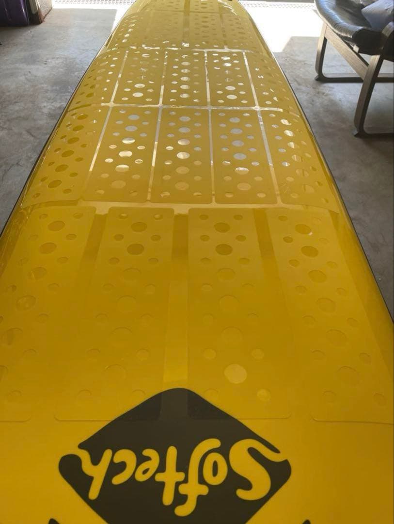 kidd Softech 9.0 スポンジボード サーフボード黄色