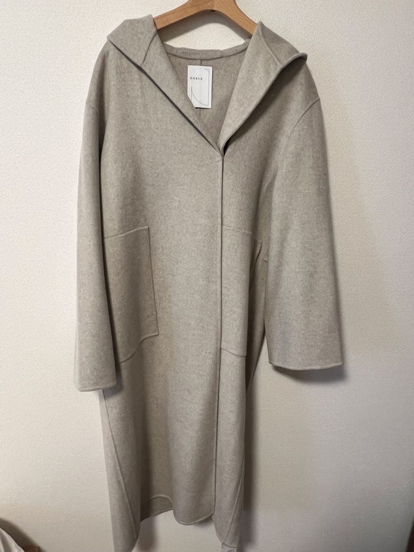 NOBLE Super160sリバーフーディーコート