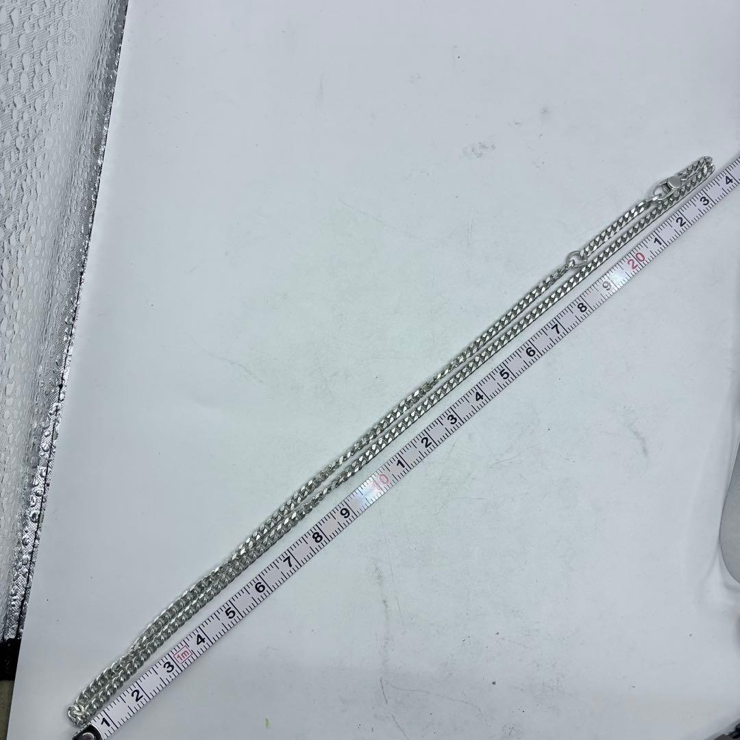 【ベジータ】グッチ　喜平チェーン　ネックレス　50cm　幅3mm