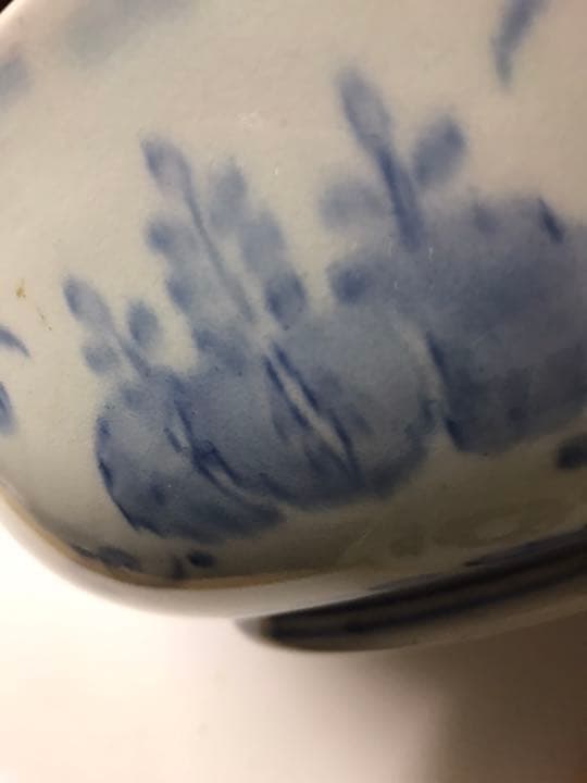 パリ購入古伊万里 大深皿　W28xH9cmアンティーク　骨董　シノワズリ  大鉢