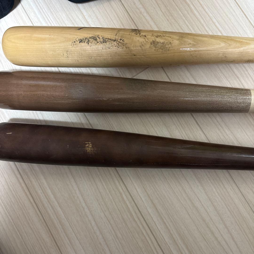 Mizuno BFJシリーズ 木製バット 2本 ヤナセオーダーバット1本セット