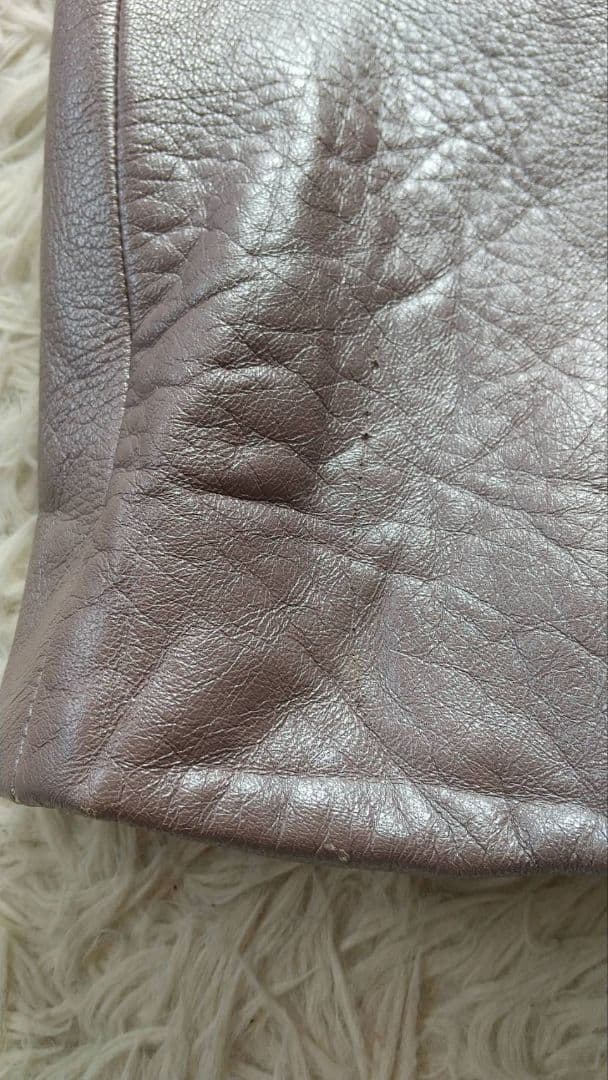 レアデザイン✨PIERRE BALMAIN　ラムレザー　ロング　コート　タグ付き