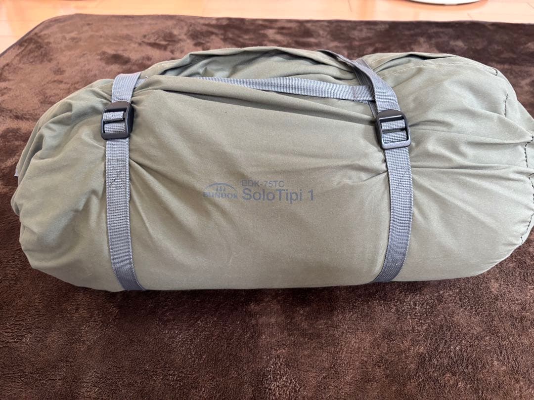 8月24日までの早い者勝ち！バンドック　ソロティピー1tc 二又ポールとシート