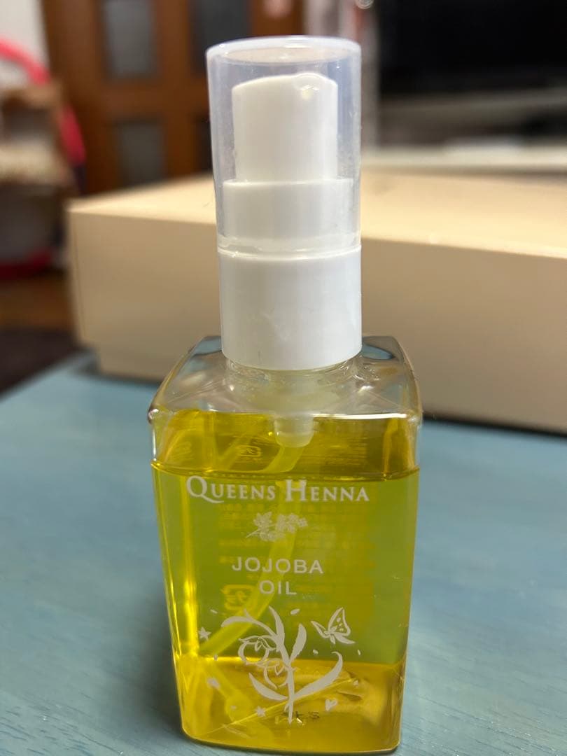 クイーンズヘナ パウダー3袋とホホバオイル