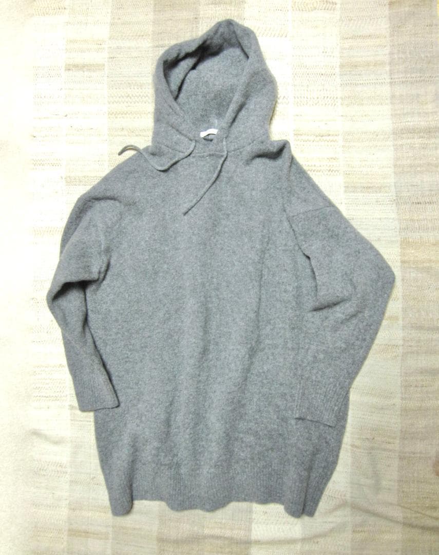 les Tendre BIG HOODIE カシミヤ混 ウールパーカー
