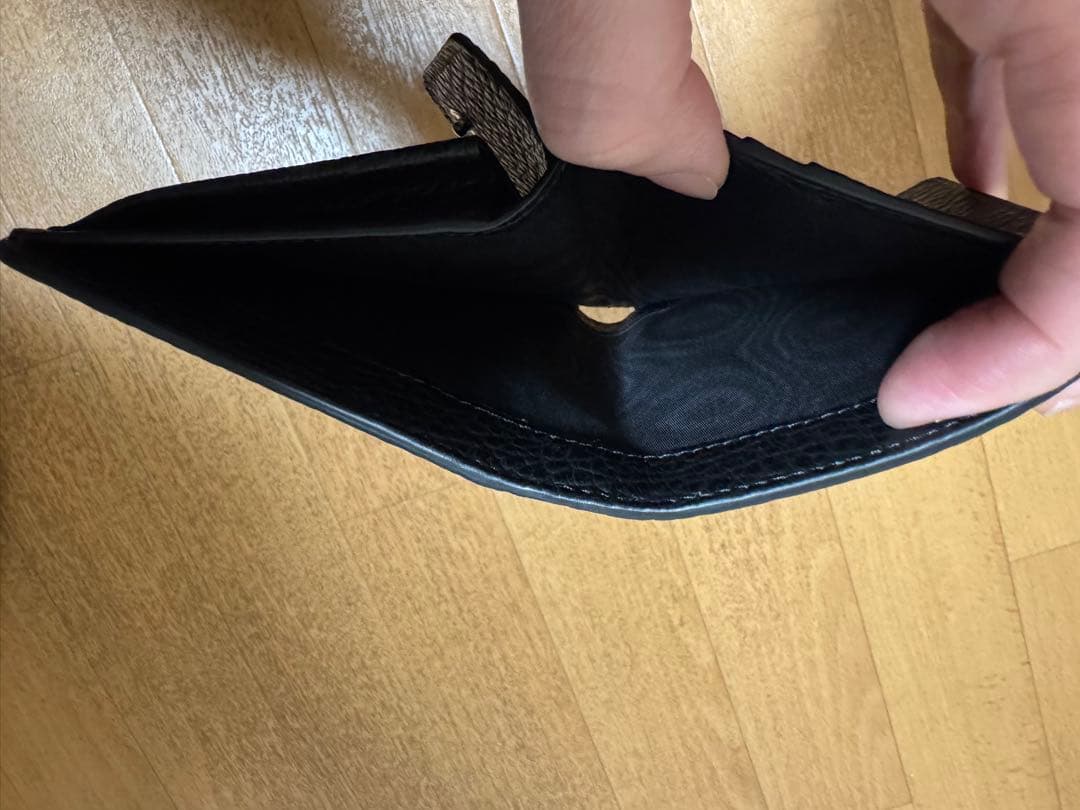 正規品　新品未使用　Maison Margiela 二つ折り財布 ブラック