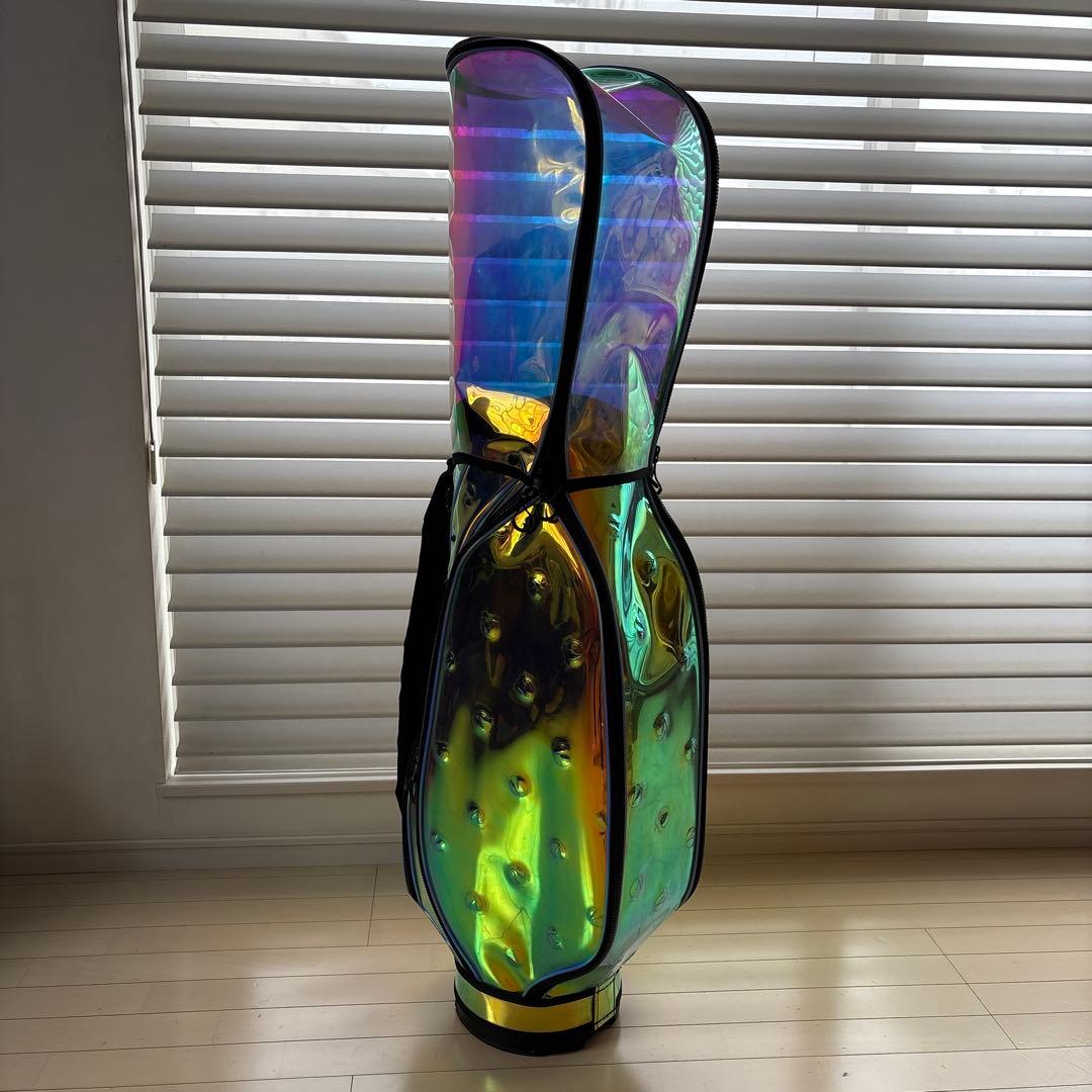 本間　ホンマ　スケルトン オーロラ　キャディバッグ　3.7kg 22cm【希少】