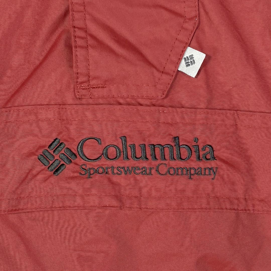 コロンビア チャレンジャー ナイロンアノラック バーガンディー 中綿 XL 古着