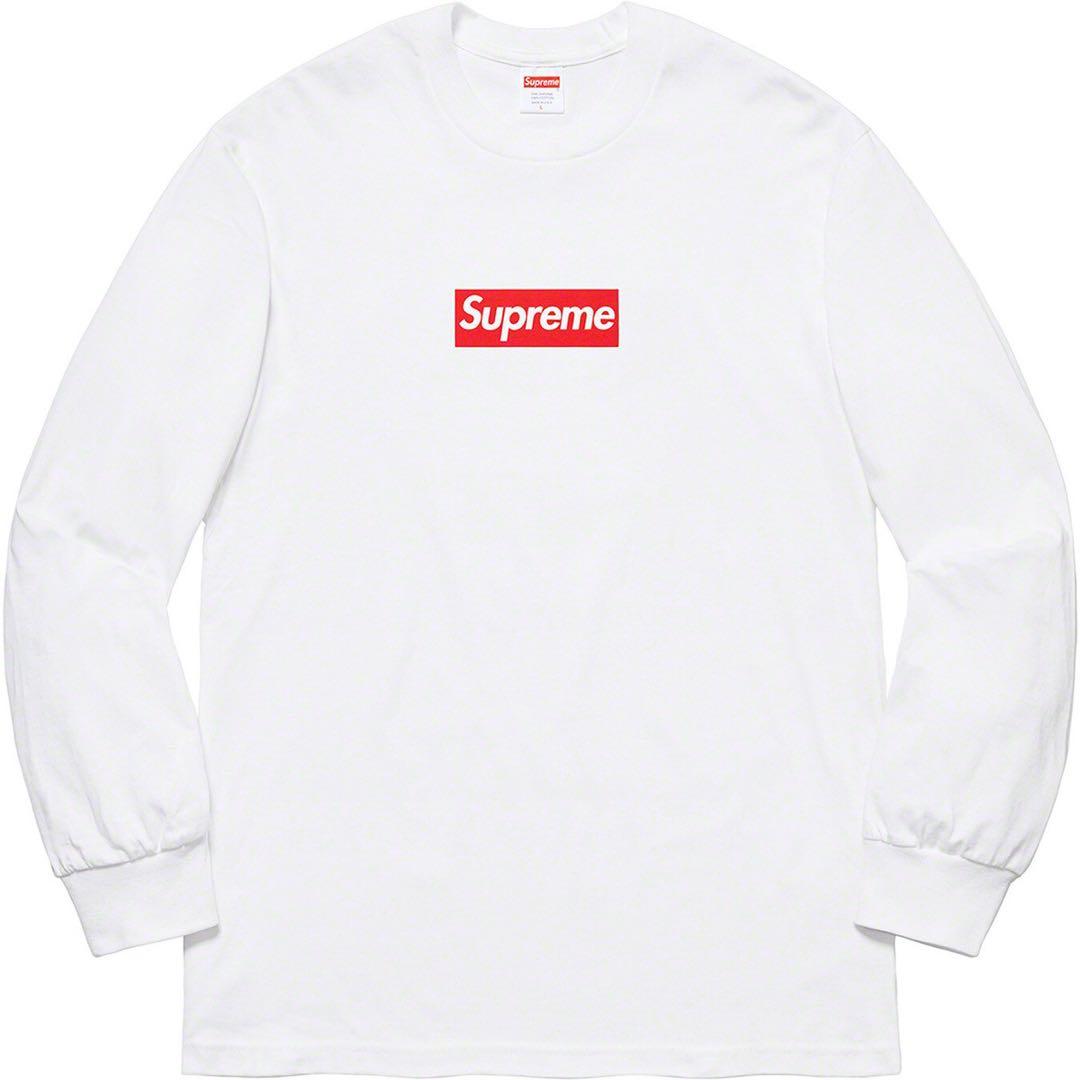 トップス Supreme boxlogo long sleeve tee M