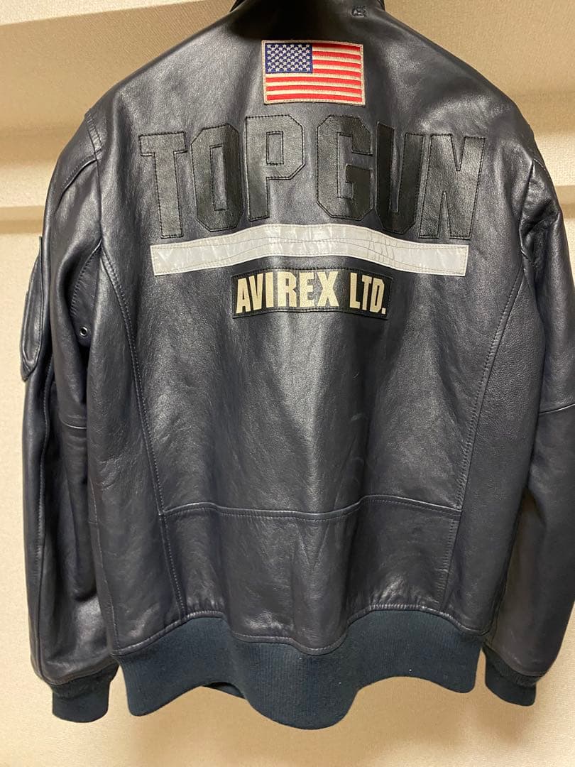 【入手困難】AVIREX LEATHER TOP GUN/レザージャケット