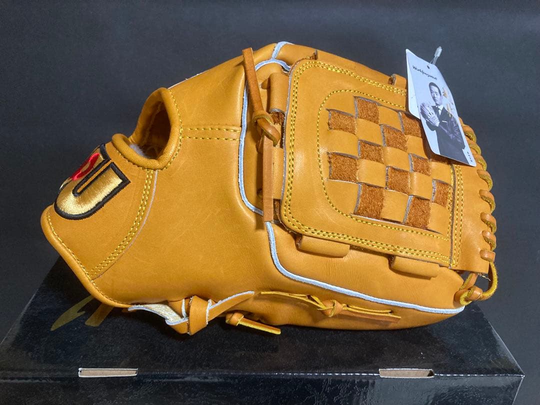 ワールドペガサスオーダー復刻桑田真澄モデル軟式投手右投用グラブ新品未使用品