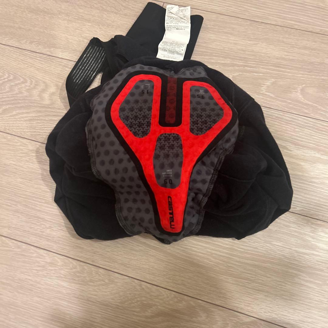 CASTELLI カステリ ROSSO CORSA ビブタイツ サイズL
