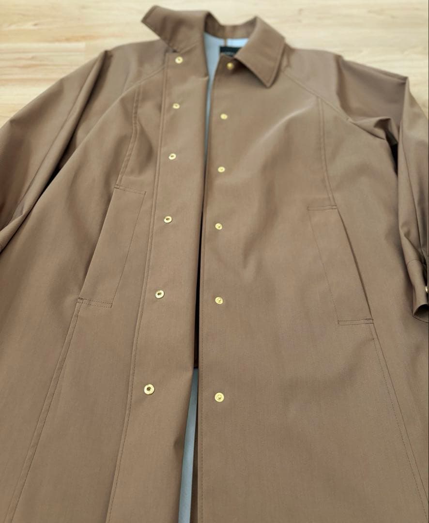 極美品★NOBLE｜定価3,8万 22AW ウインドプルーフステンカラーコート