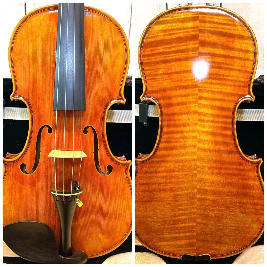 【極美品】Roman Teller MAIa バイオリン 美虎杢　1991年製