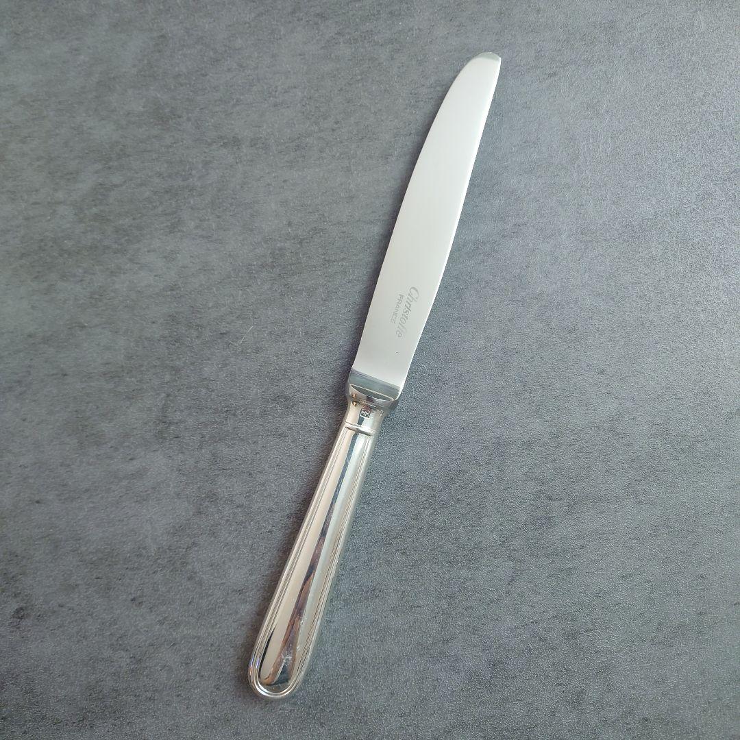 確認用 美品 クリストフル アルビ デザートナイフ 1点