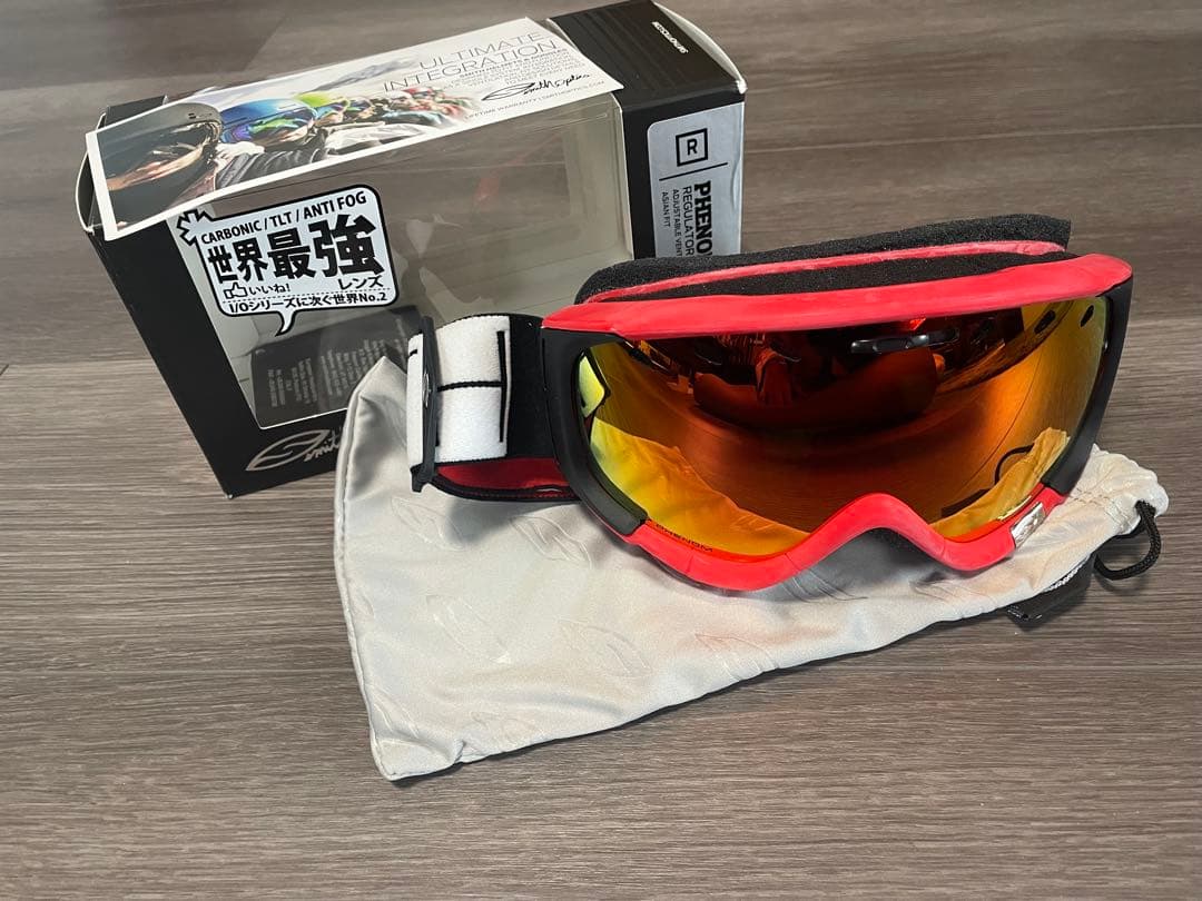 SMITH ゴーグル 抗曇性 ミラーレンズ