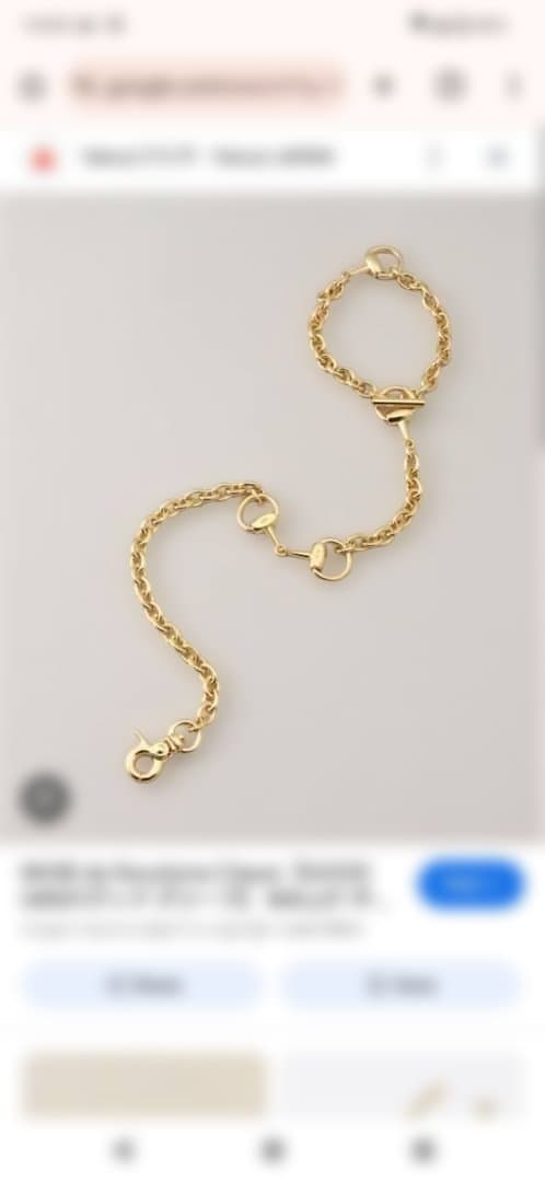 新品!!ミューズドゥーズィエムクラスゴールド チェーンキーホルダー＆ ミニバック