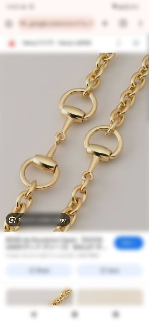 新品!!ミューズドゥーズィエムクラスゴールド チェーンキーホルダー＆ ミニバック