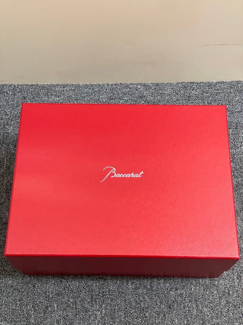 Baccarat バカラ クリアベース オクトゴン　定価¥198,000
