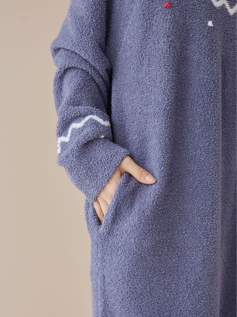 正規品♡新品 ジェラートピケ ホリデー ノルディック ワンピース ネイビー