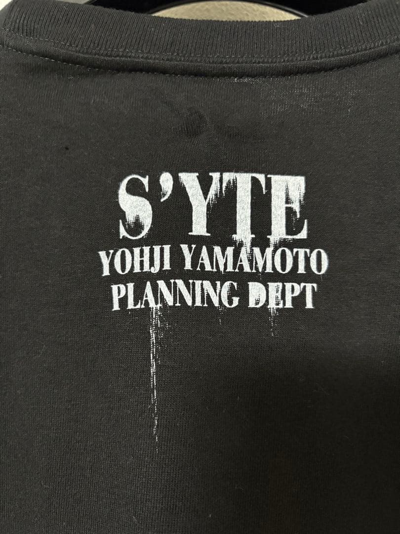 【新品】サイト s'yte ヨウジヤマモト　スプラッシュプリント カットソー