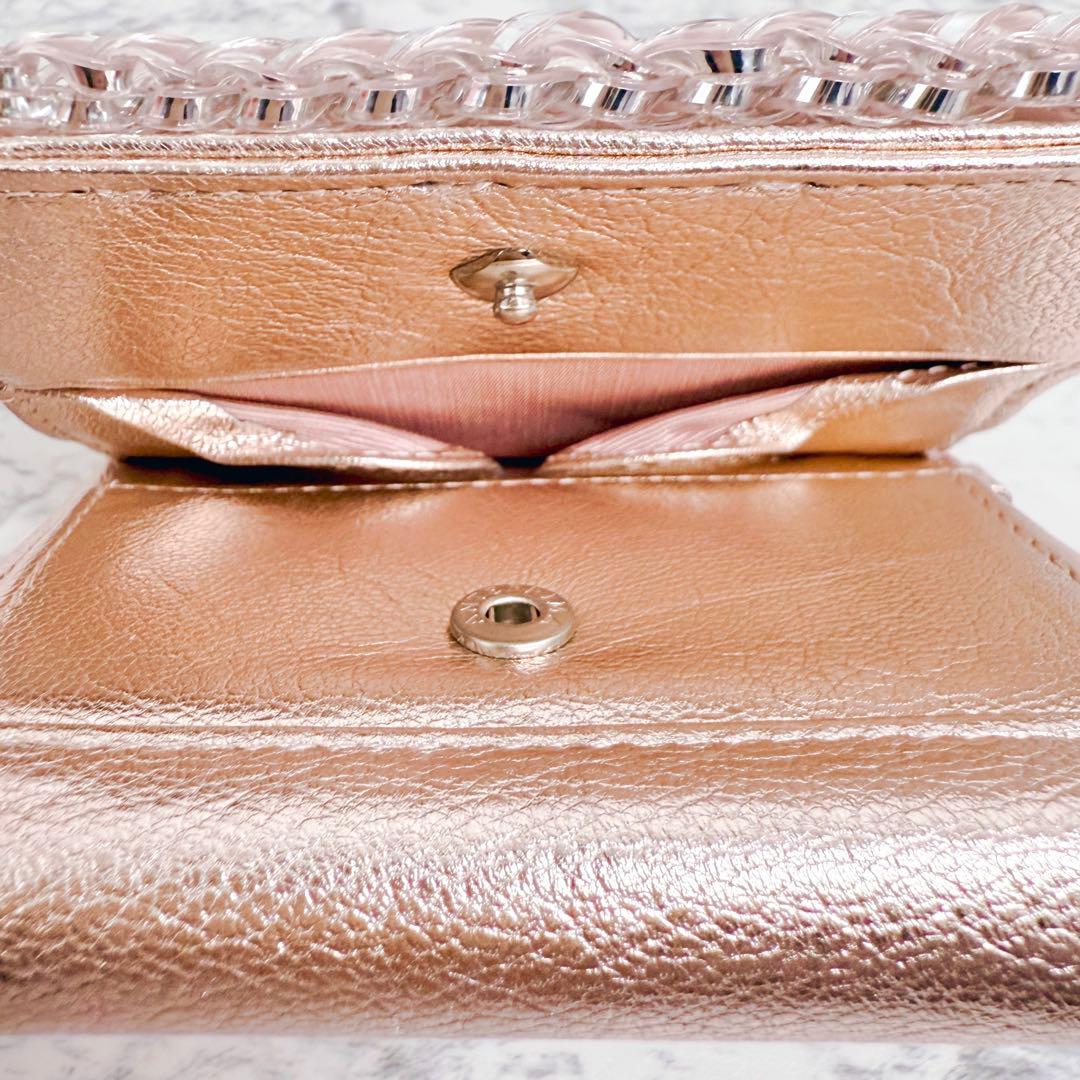 未使用✨アンテプリマ ANTEPRIMA ミスクリオパールⅱ 折り財布 ピンク