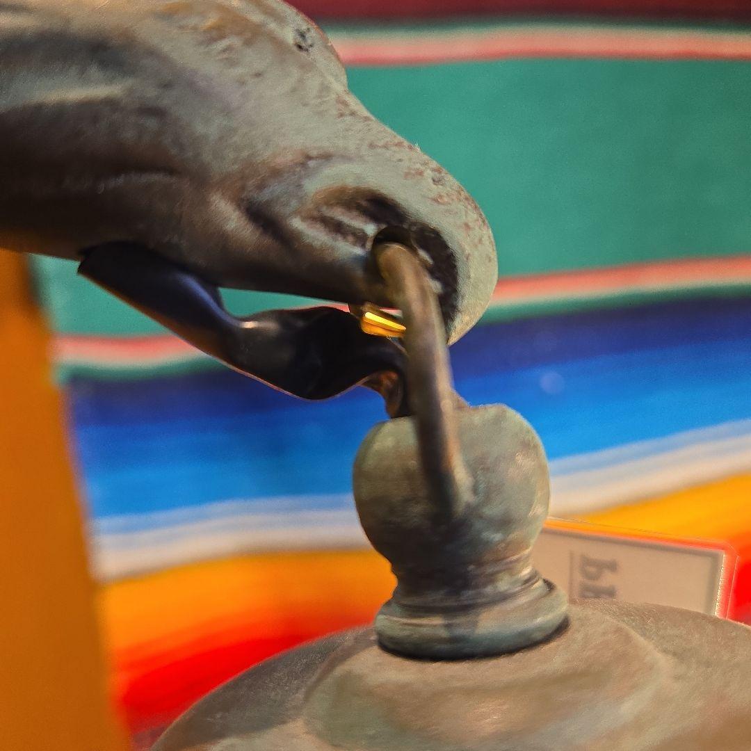 ステンドテーブルランプ タカ ワシ ステンドグラス かっこいい ランプ