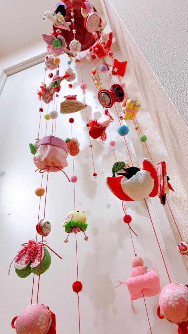 つるし飾り、吊るし飾り、つるし雛、お祝い、節句、七五三、お誕生日
