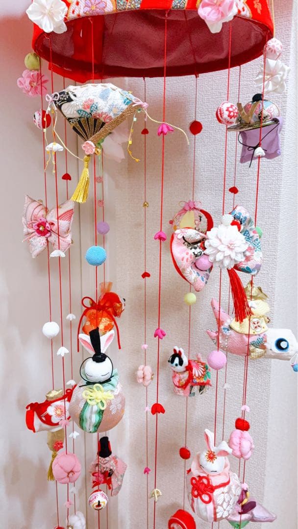 つるし飾り、吊るし飾り、つるし雛、お祝い、節句、七五三、お誕生日