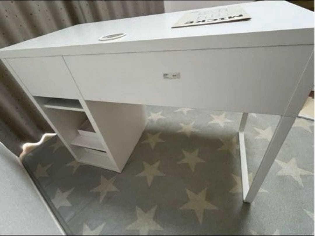 IKEA ミッケ学習机　IKEA学習机　テレワーク　イケアミッケ勉強机