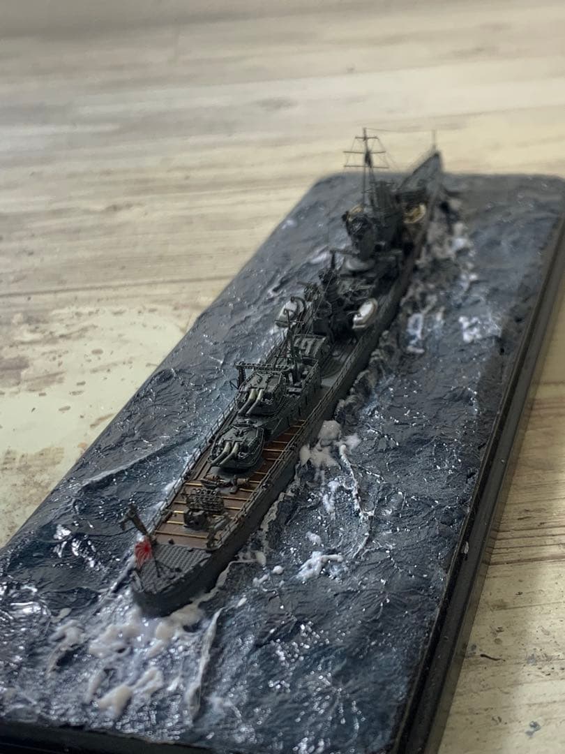 ハセガワ1/700駆逐艦夕雲　完成品