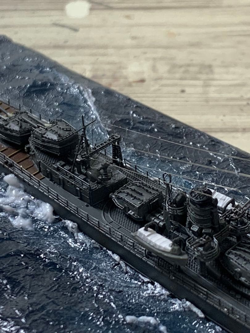 ハセガワ1/700駆逐艦夕雲　完成品