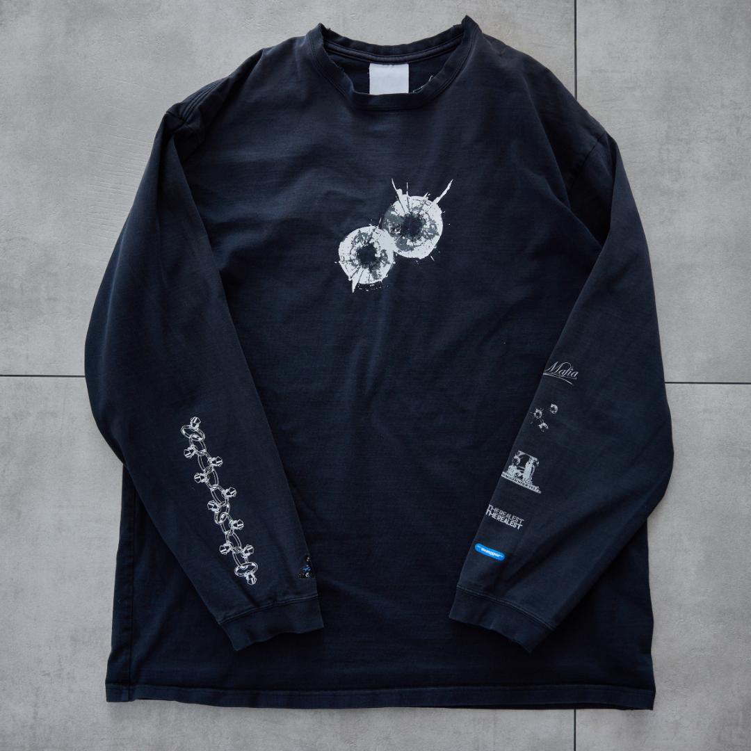 00s SWAGGER 長袖 Tシャツ 両面プリント グラフィック 裏原 恵比寿