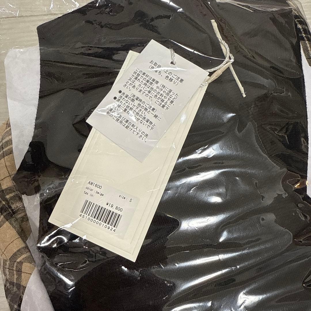 【Sサイズ】andmary Juni check dress