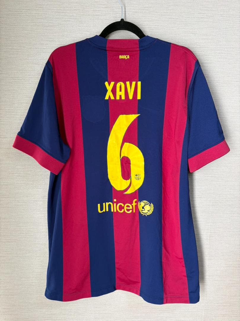 Nike FCバルセロナ シャビ 2014-15 ホームユニフォーム XL