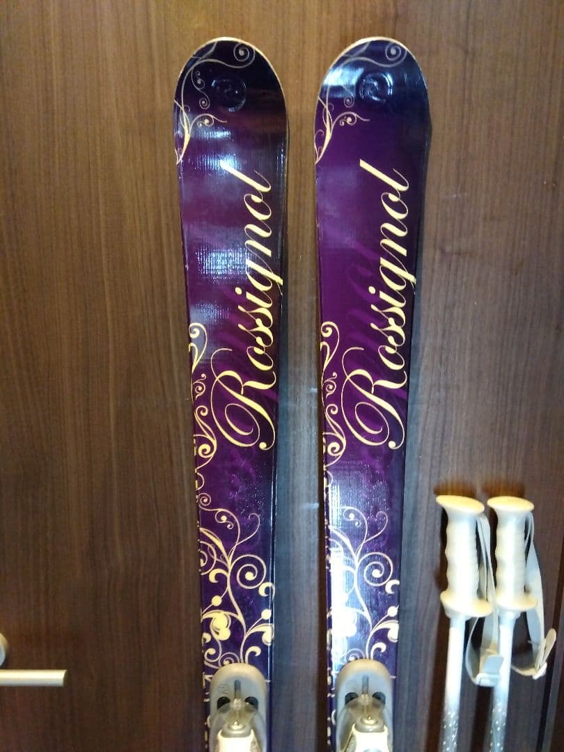 【ハイブランド】ROSSIGNOL/女性用/スキーセット/メンテ・WAX済み✔