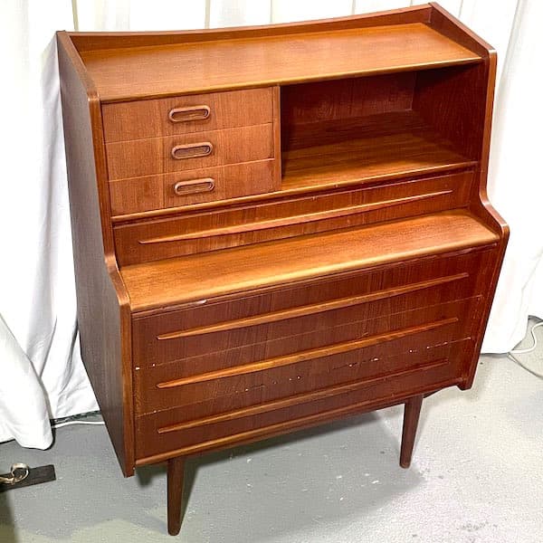 HY北欧ビンテージ家具　ライティングビューロー　チェストドレッサー　タンス