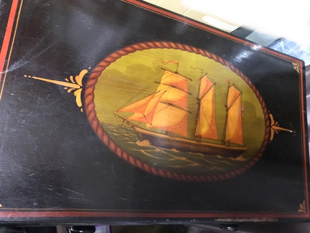 アンティーク　家具　　木製　チェスト