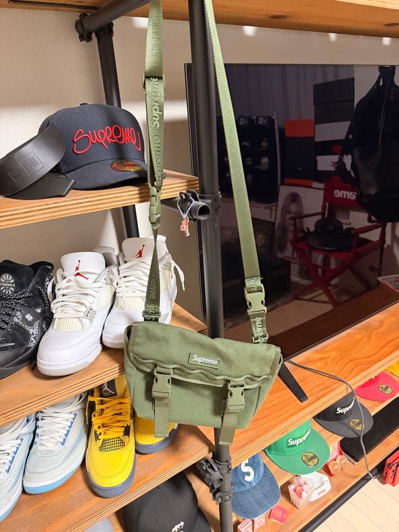 Supreme CORDURA ボディバッグ オリーブ