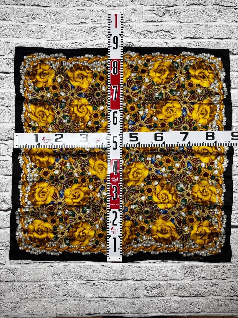 良品　CHANEL　シャネル　スカーフ　ｗ16626-0116-①