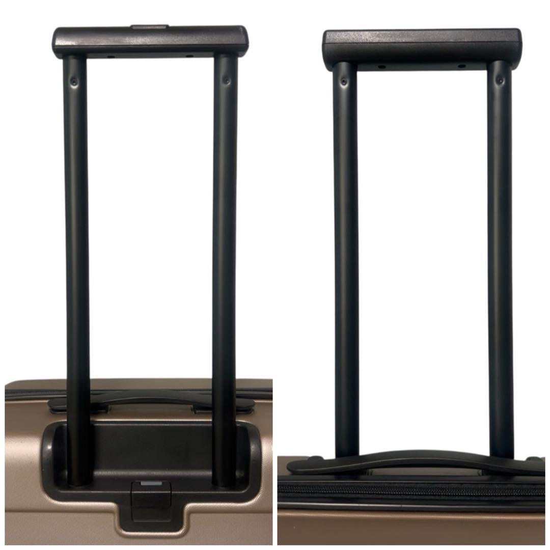 無印良品 MUJI バーを自由に調節できるキャリーケース 中型 スーツケース