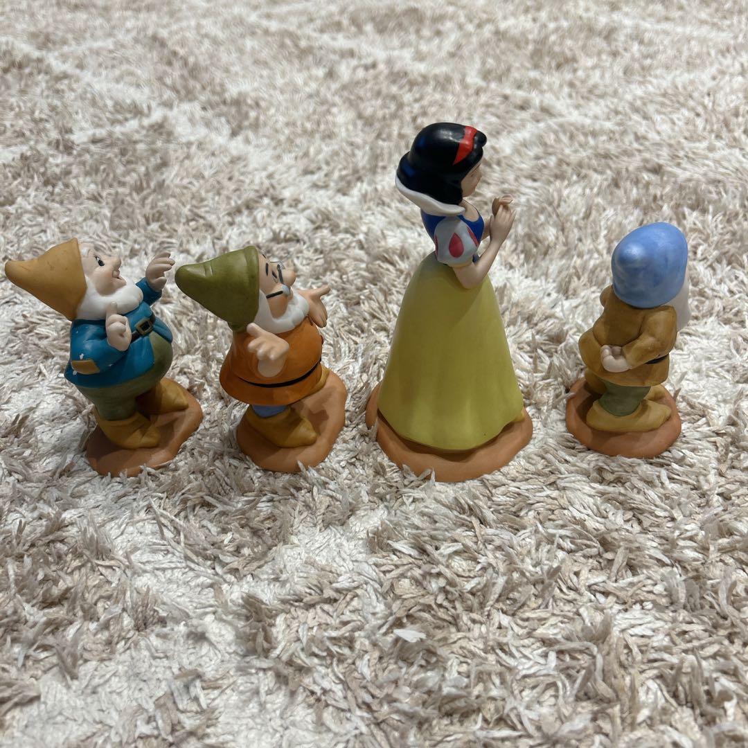 【希少】ディズニー　白雪姫と7人の小人　 Sankyo Shoji 置物　セット