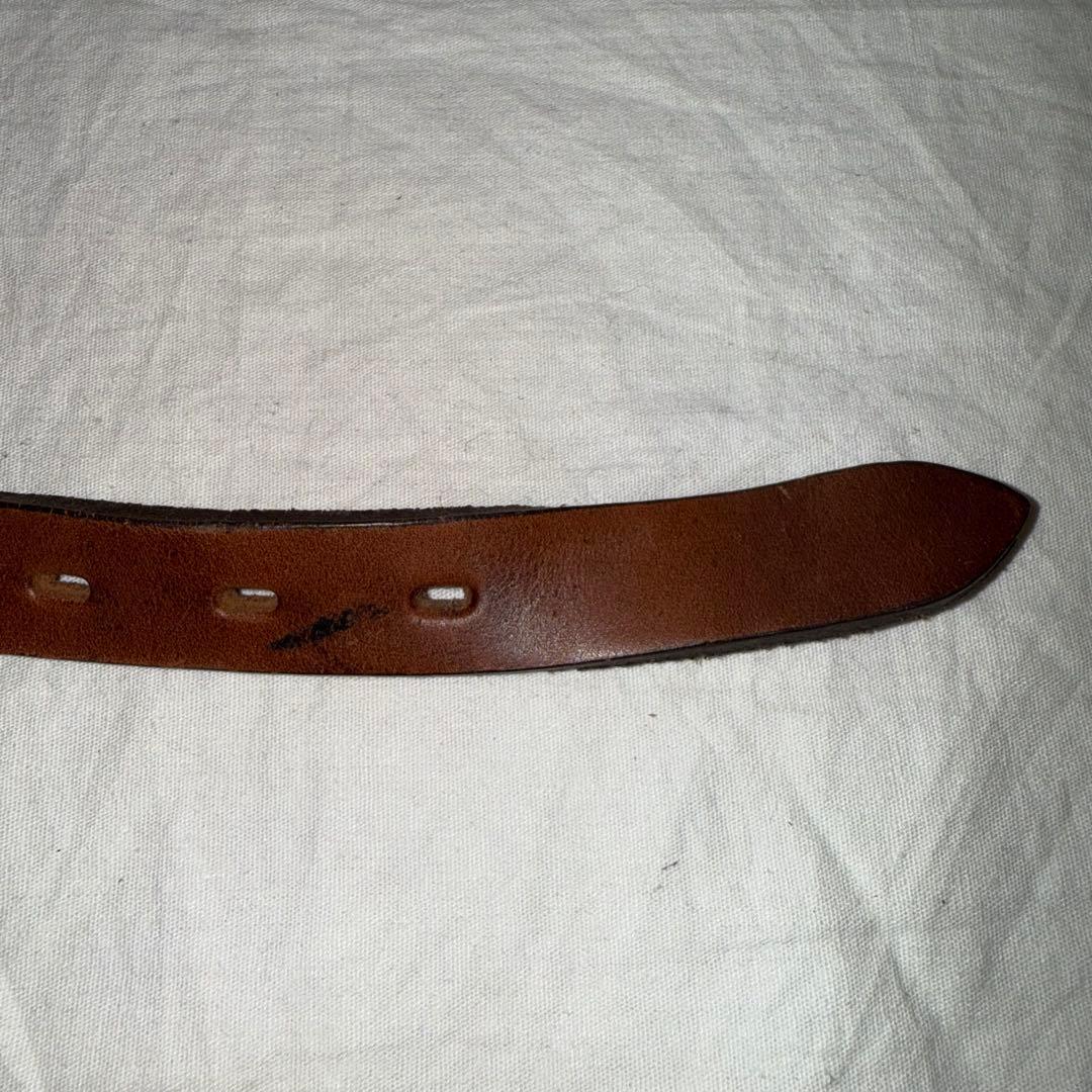 70s インディアンベルト レザー 本革 ヴィンテージ ナバホ アメカジ