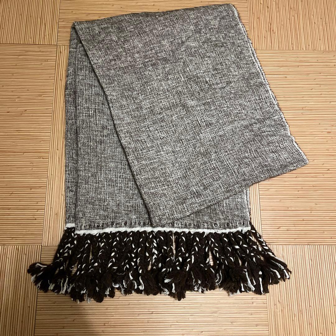 CTHY ヤクウールストール ブラウン