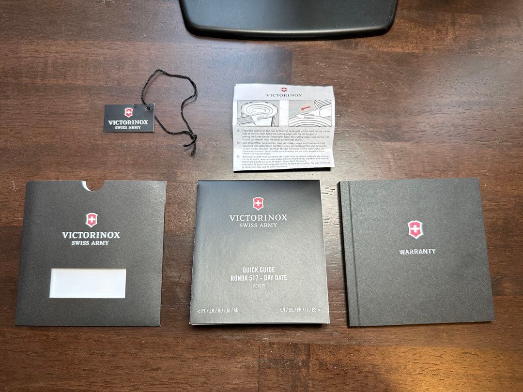 ヴィクトリノックス　スナップオン　ダブルネーム　時計　マルチツール　未使用品