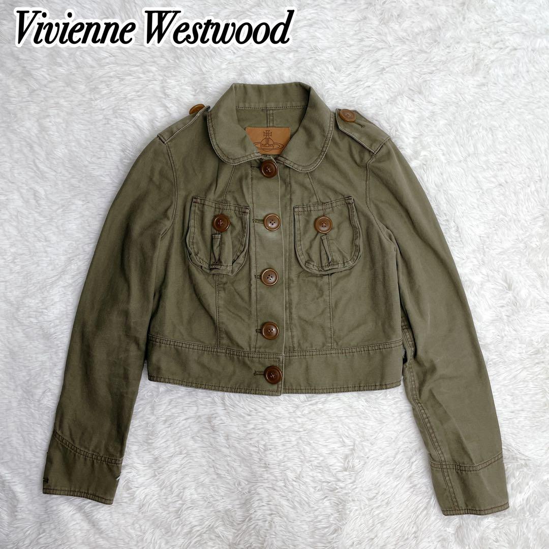 Vivienne Westwood ミリタリージャケット オーブパッチ ショート