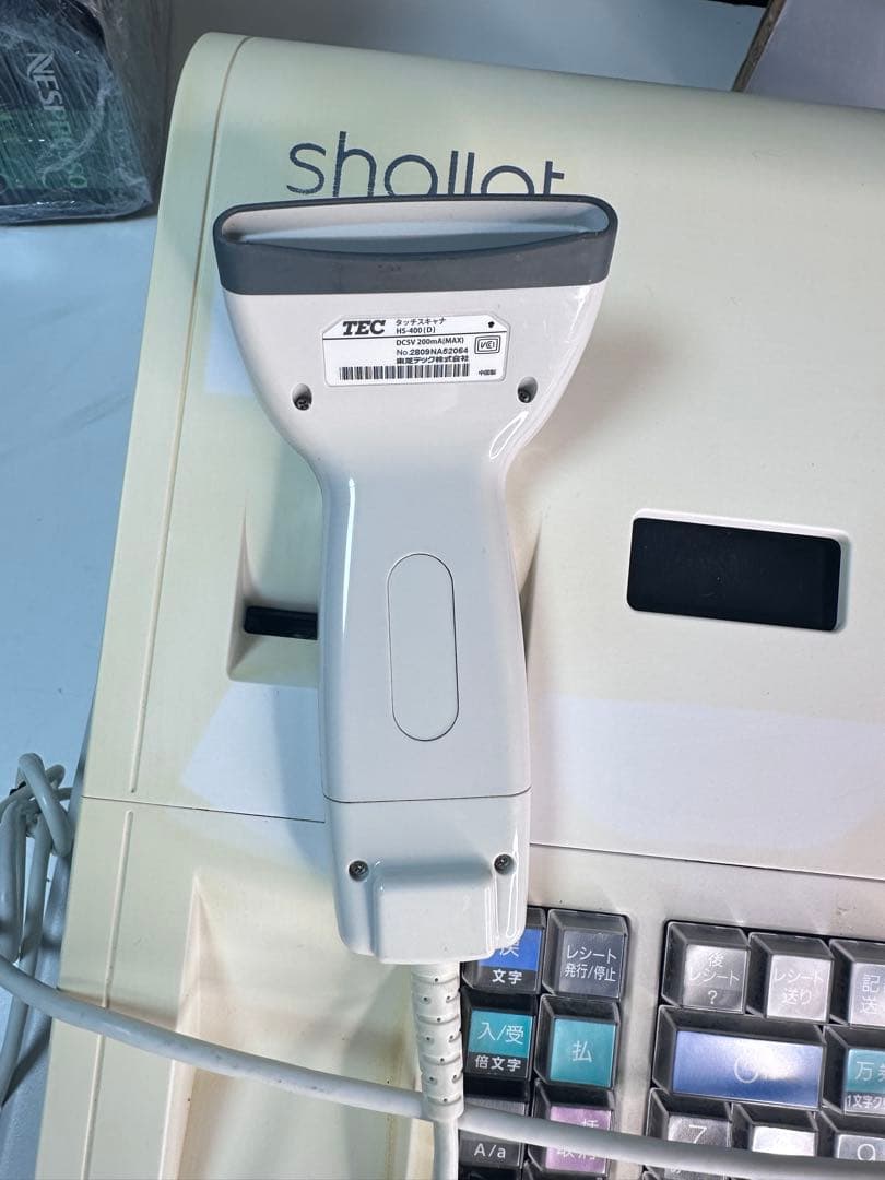 shallot ZEC レジスター ホワイト