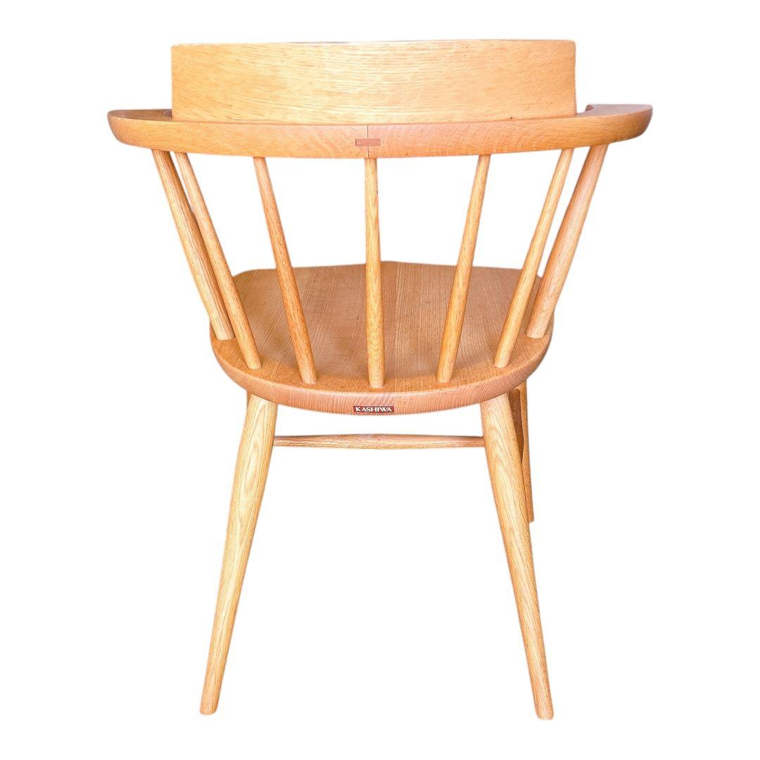 【極美品】 柏木工 KASHIWA クラウンチェア ナチュラル ダイニングチェア