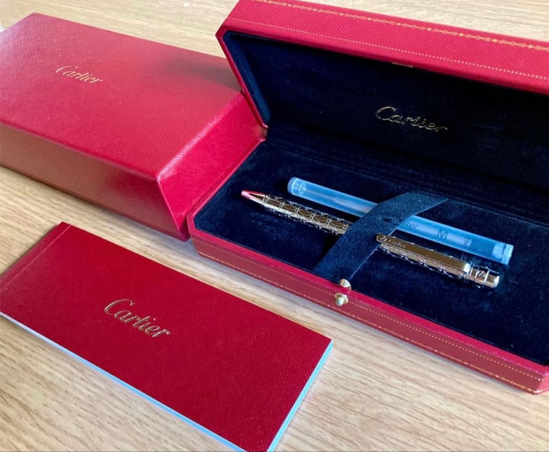 新品同様 カルティエ Cartier サントス Cドゥ パラジウムフィニッシュ