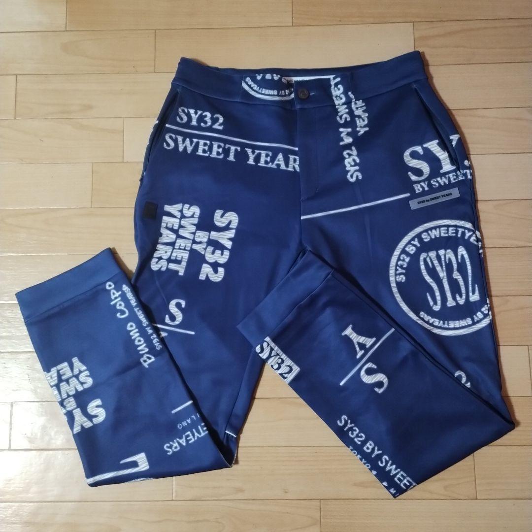 ☆*☆様 SY32 by SWEET YEARS ネイビー ゴルフパンツ XLサ